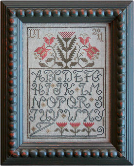 Flowery Alphabet from La-D-Da